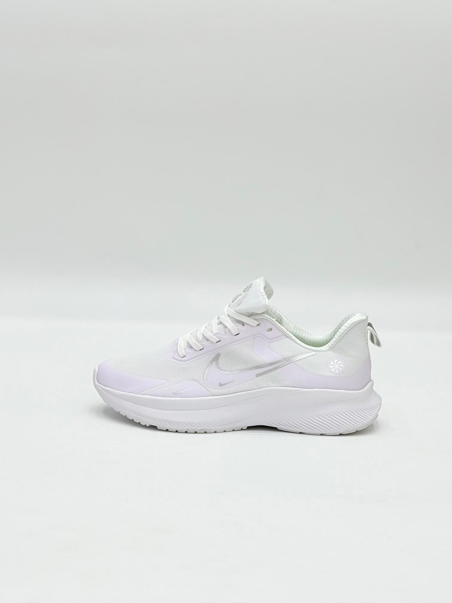 Ultra-Light All-White and Black Performance Sneakers