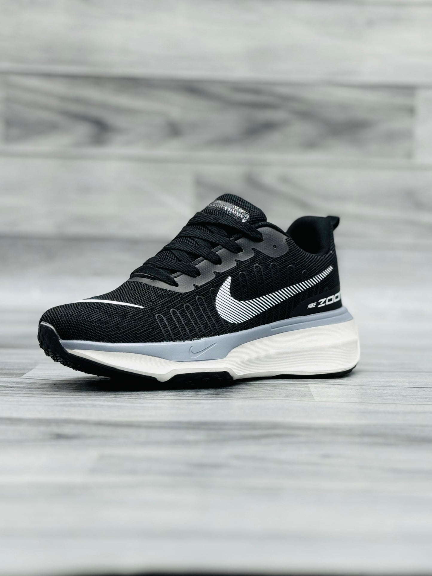 Nike Downshifter 12 – Black & White Men's Running Shoes