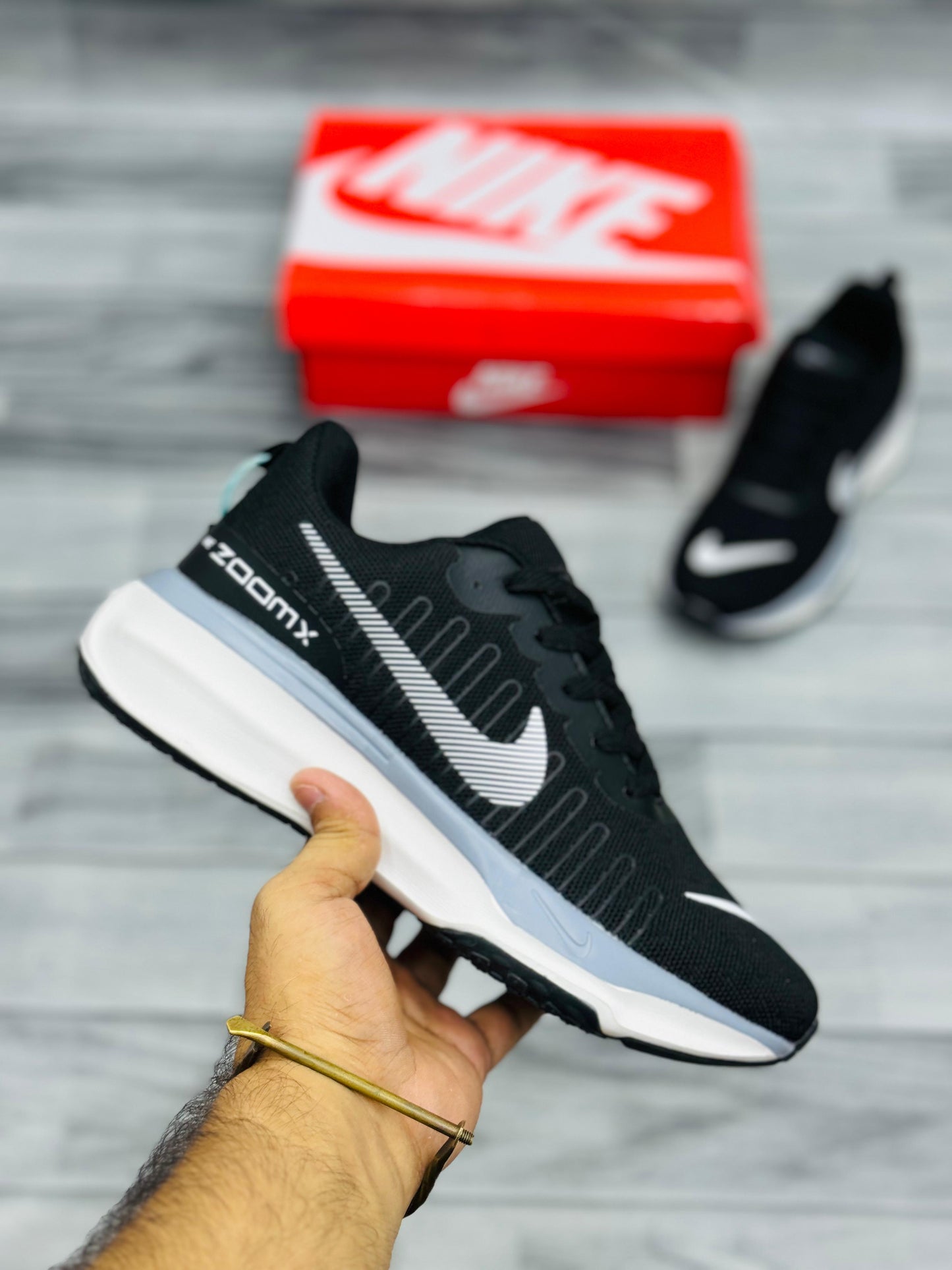 Nike Downshifter 12 – Black & White Men's Running Shoes