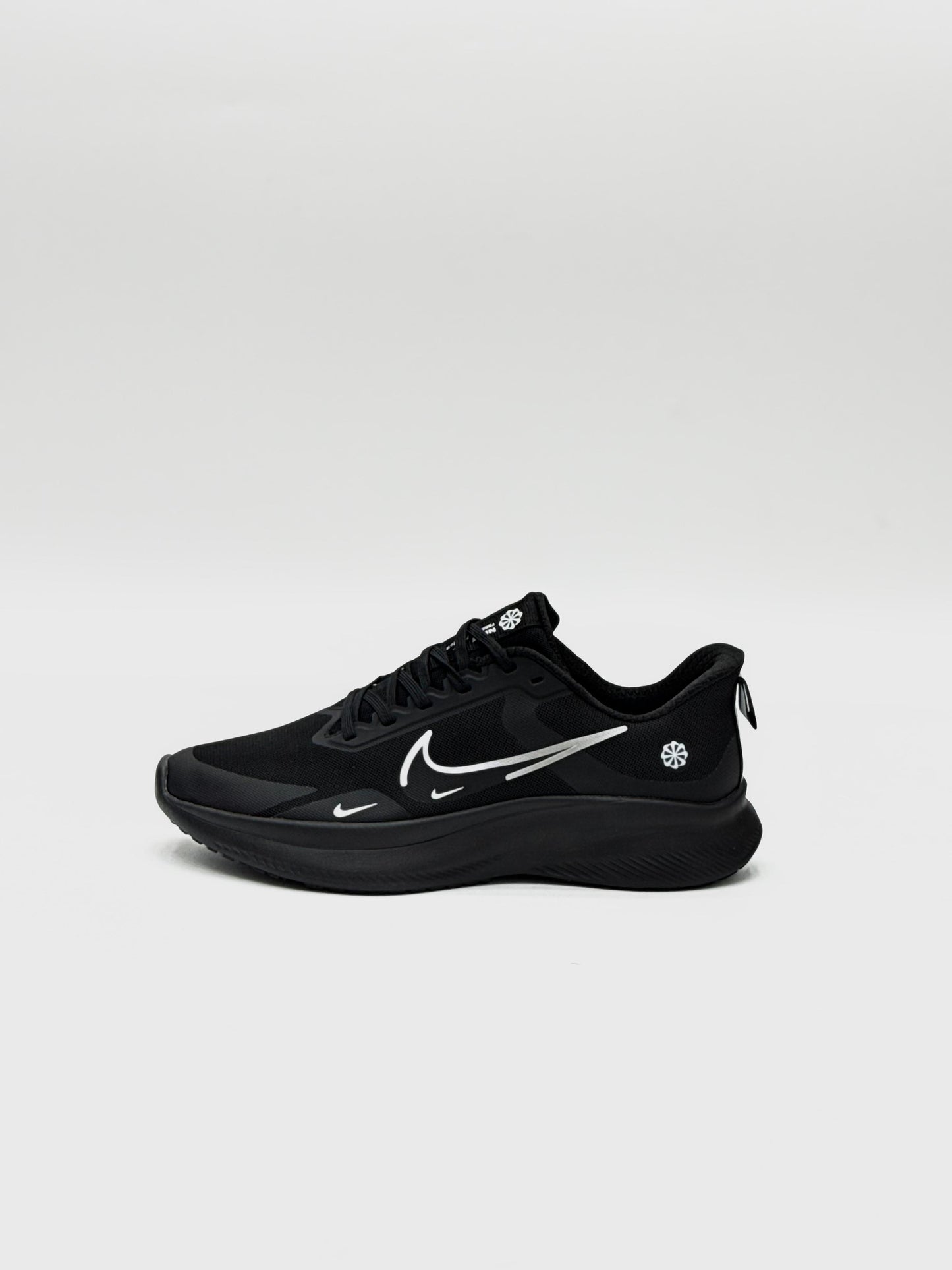 Ultra-Light All-White and Black Performance Sneakers