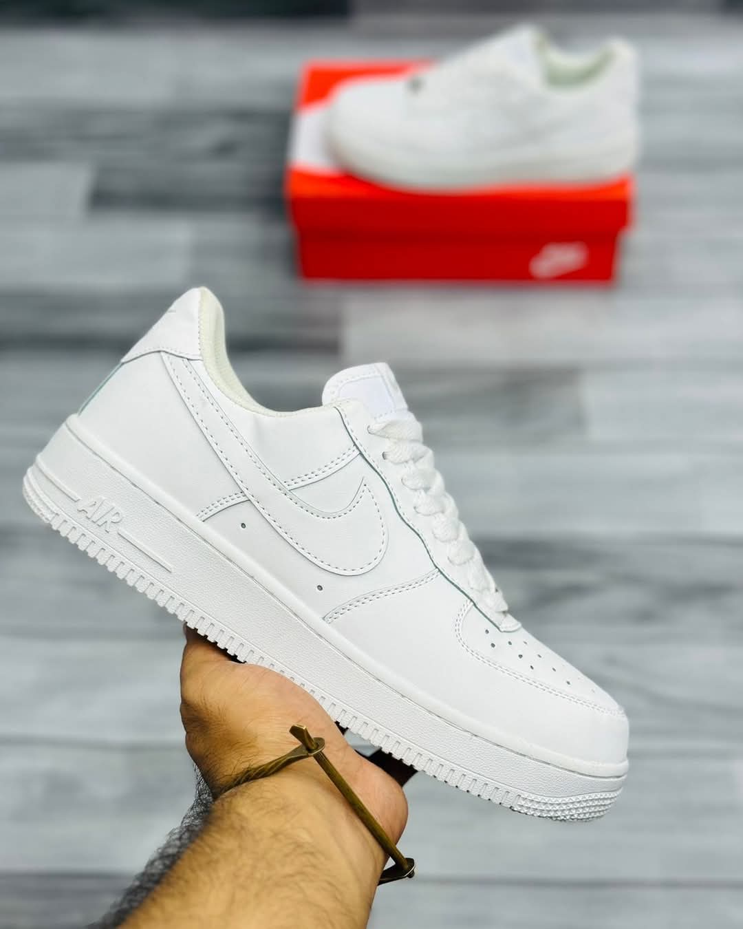 Nike Air Force 1 '07 – Triple White Classic Sneakers