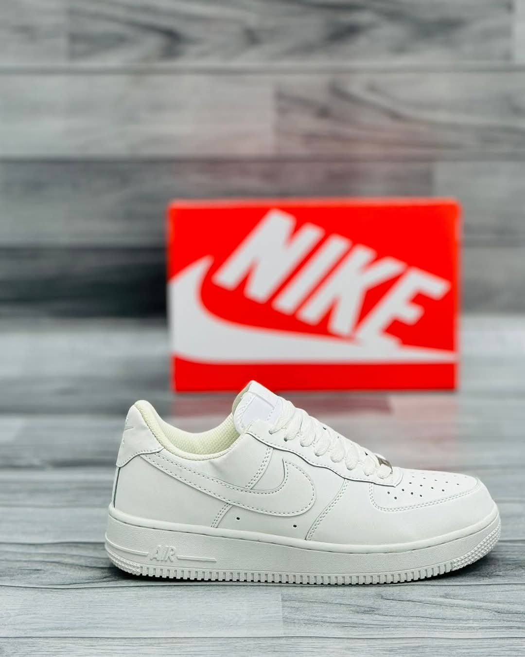 Nike Air Force 1 '07 – Triple White Classic Sneakers
