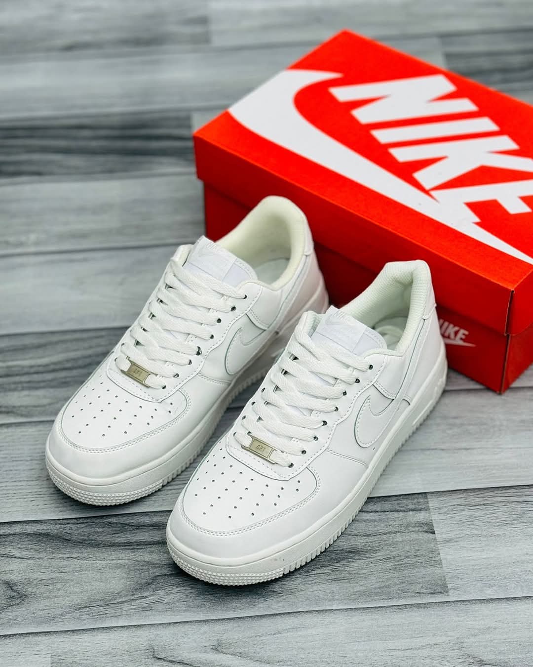 Nike Air Force 1 '07 – Triple White Classic Sneakers