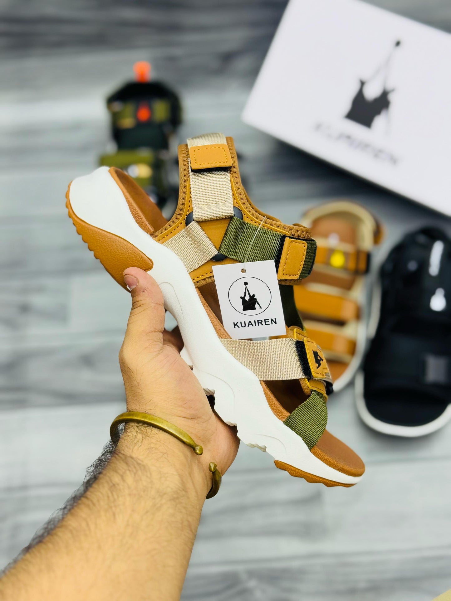 Kuairen Outdoor Adventure Sandals – Rugged, Stylish & Comfortable