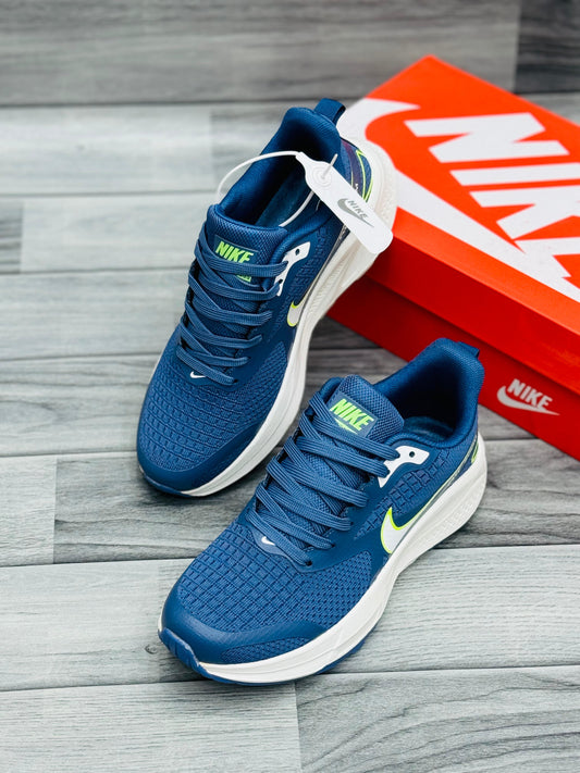 Nike Air Zoom Tech Runner – Blue Performance Running Shoes