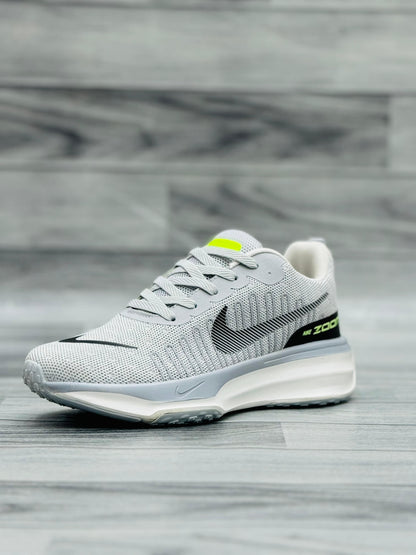 Nike Downshifter 12 – Light Grey/Volt Glow Running Shoes