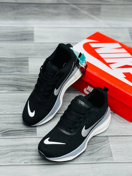 Nike Downshifter 12 – Black & White Men's Running Shoes