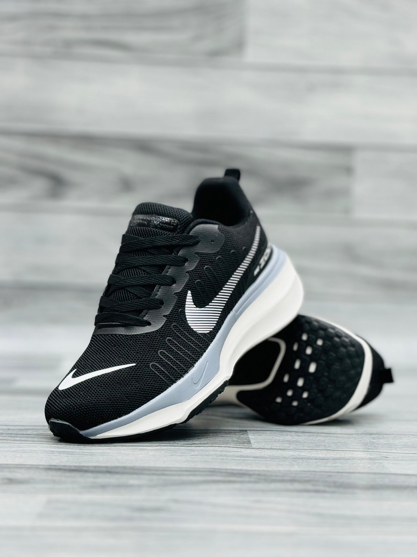 Nike Downshifter 12 – Black & White Men's Running Shoes