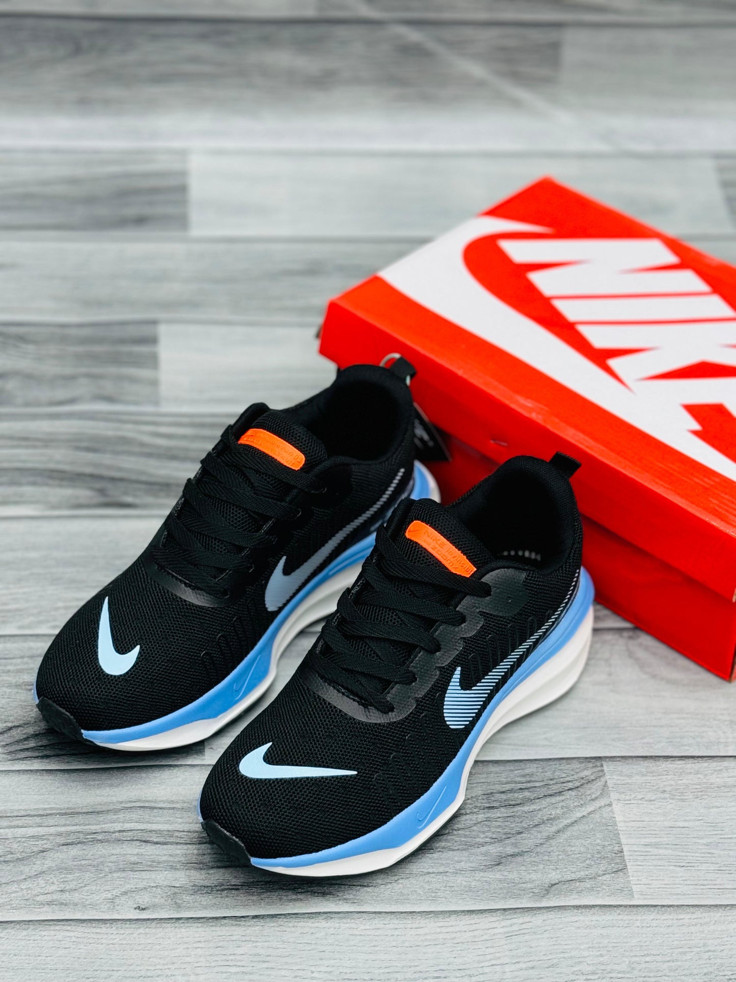 Nike Downshifter 12 – Black Neon  Men's Running Shoes