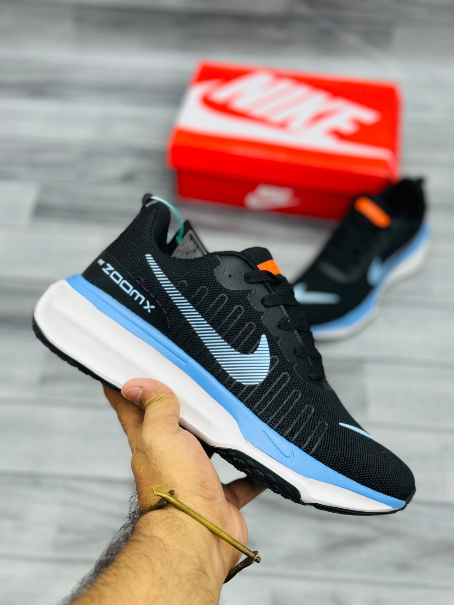 Nike Downshifter 12 – Black Neon  Men's Running Shoes