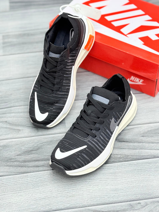 Nike Downshifter 12 – White & Black Running Shoes