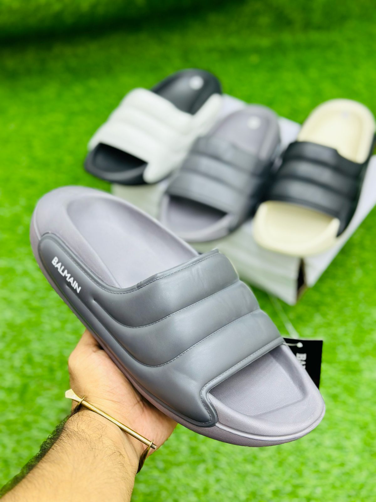 BLM Premium Padded Slides – Ultimate Comfort & Style