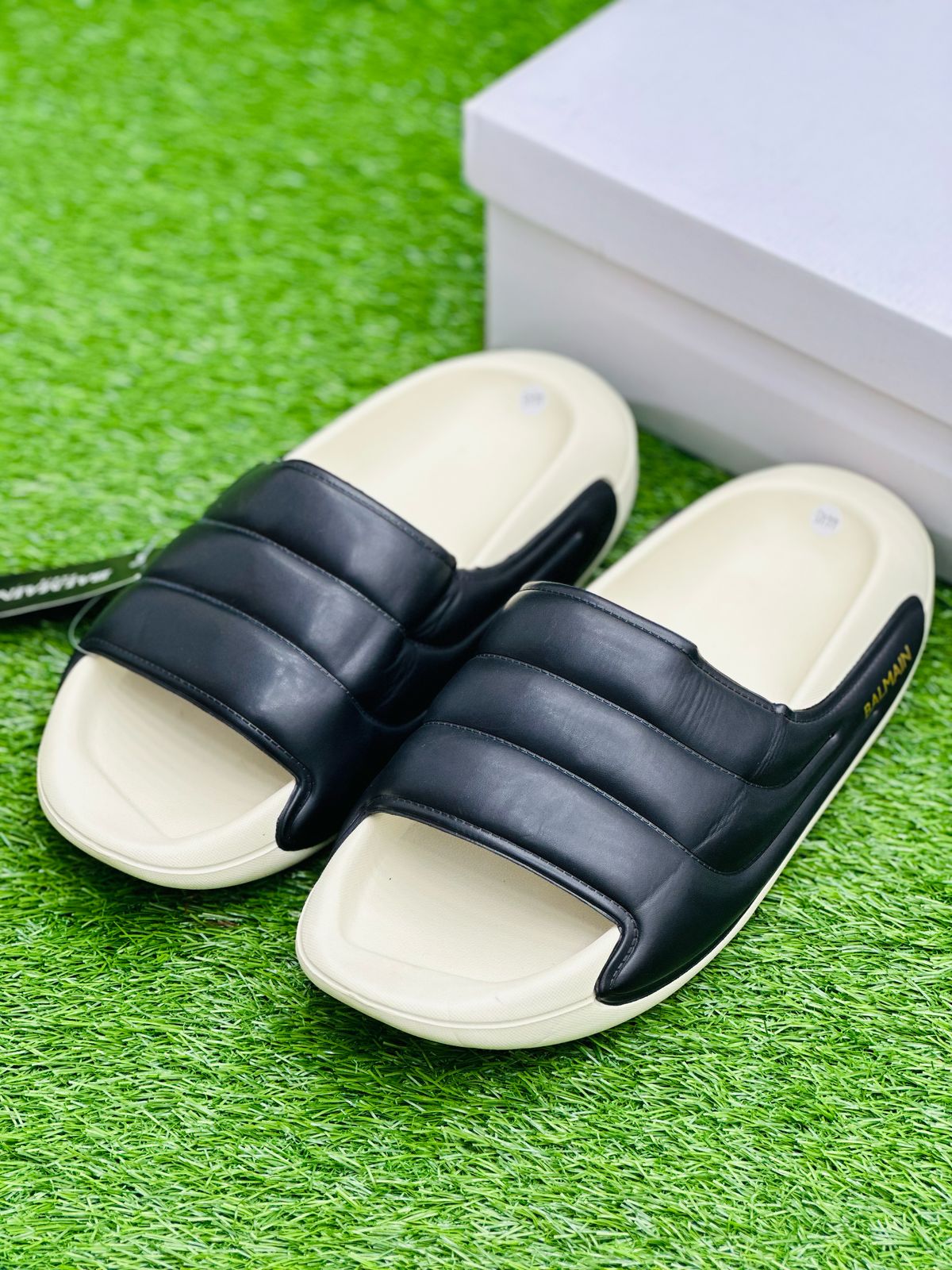 BLM Premium Padded Slides – Ultimate Comfort & Style
