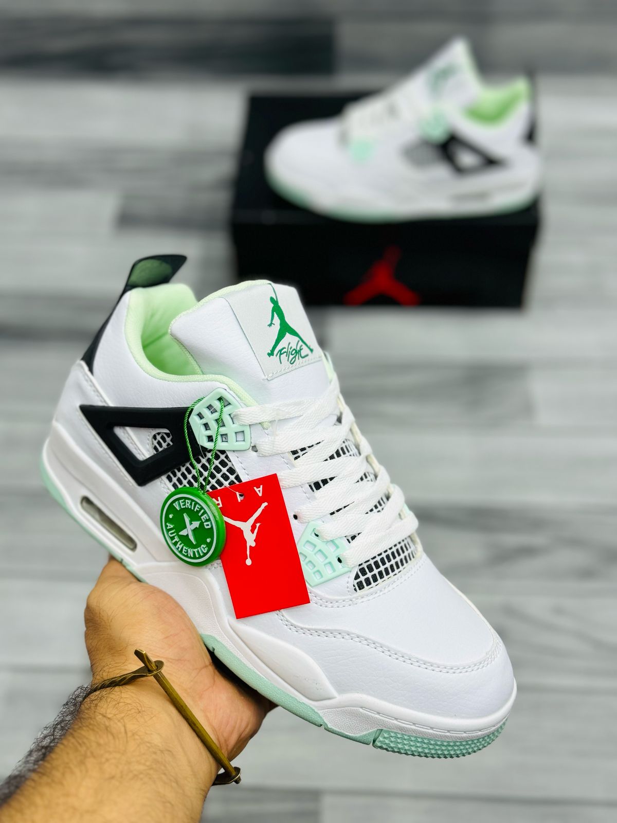Air Jordan 4 Retro “Mint Green” – Verified Authentic