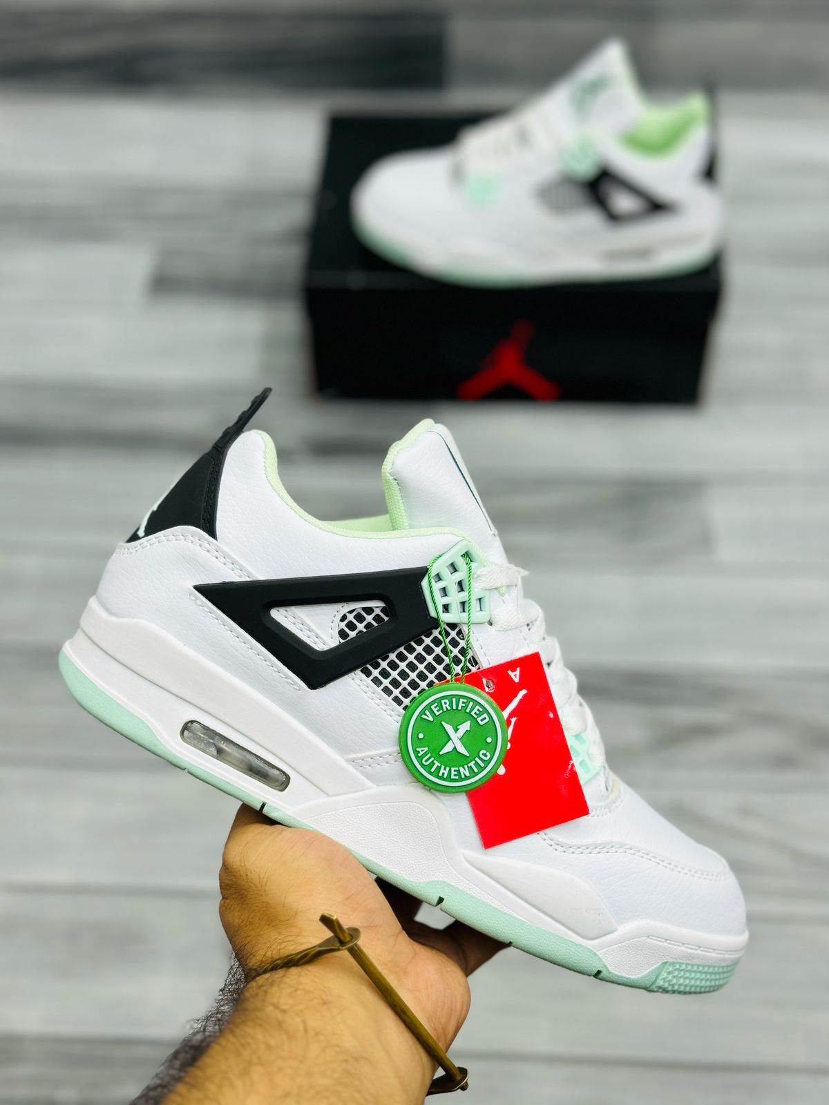 Air Jordan 4 Retro “Mint Green” – Verified Authentic