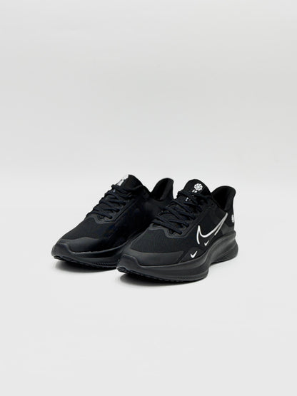 Ultra-Light All-White and Black Performance Sneakers