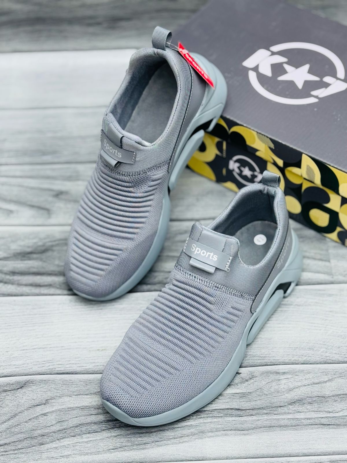 KXI Sports Slip-On Sneakers - Ultra-Lightweight & Breathable